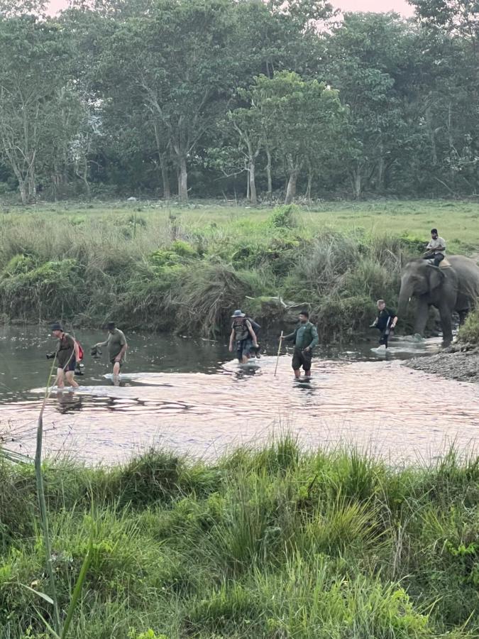 Hotel Chitwan Park Village 索拉哈 外观 照片